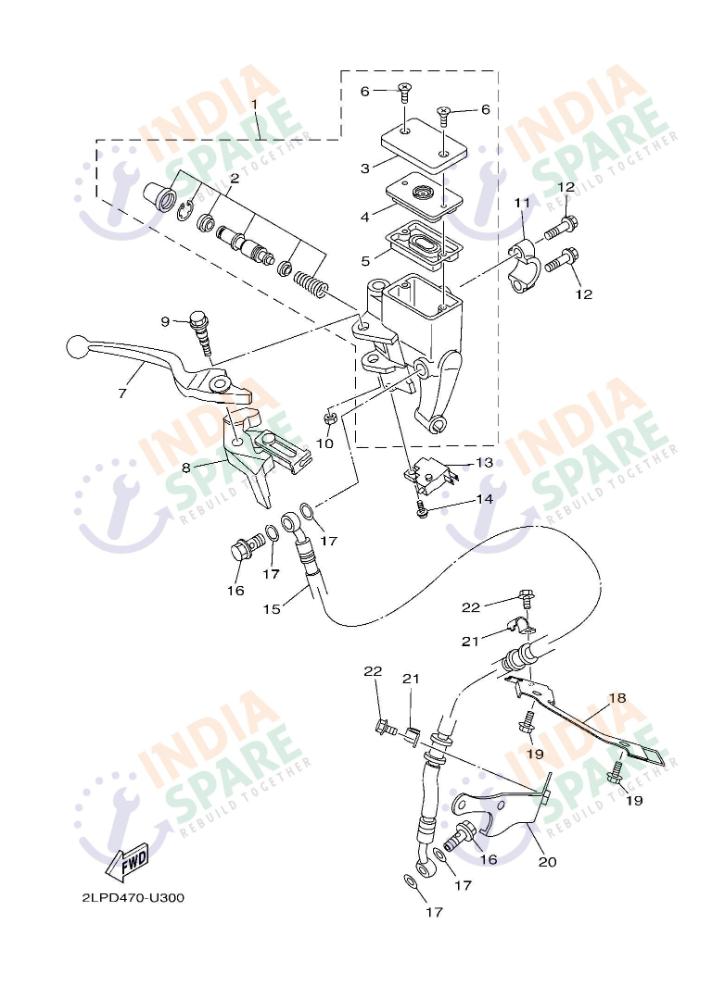 FRONT MASTER CYLINDER